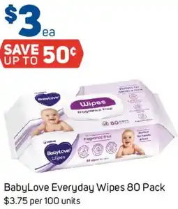 Foodland BabyLove Everyday Wipes offer
