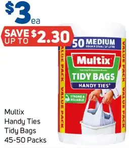 Foodland Multix Handy Ties Tidy Bags offer