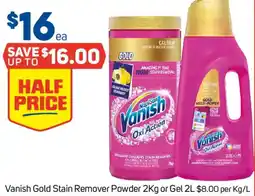 Foodland Vanish Gold Stain Remover offer