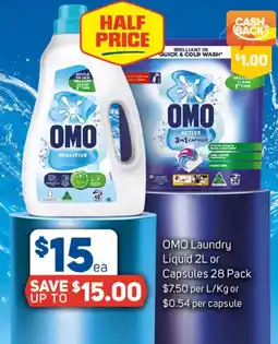 Foodland OMO Laundry offer