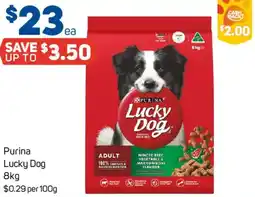 Foodland Purina Lucky Dog offer