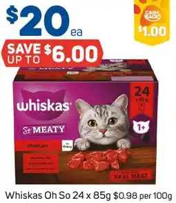 Foodland Whiskas Oh So offer
