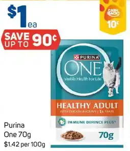 Foodland Purina One offer