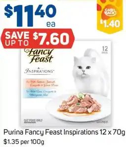 Foodland Purina Fancy Feast Inspirations offer