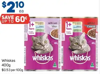 Foodland Whiskas offer