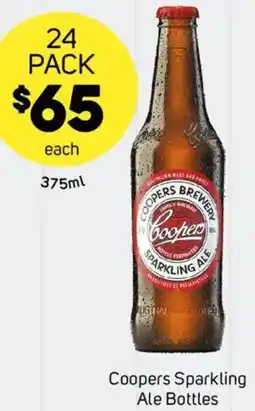 Foodland Coopers Sparkling Ale Bottles offer