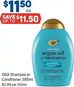 Foodland OGX Shampoo or Conditioner offer