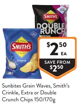 Foodworks Sunbites Grain Waves offer