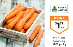 Foodworks Pre Packed Carrots offer