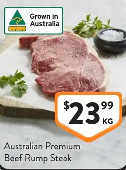 Foodworks Australian Premium Beef Rump Steak offer