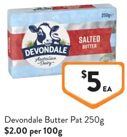 Foodworks Devondale Butter Pat offer