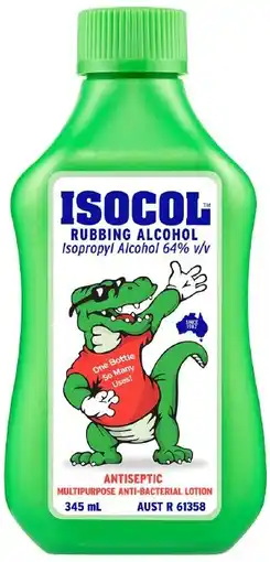 healthylife Isocol Antiseptic Rubbing Alcohol Lotion offer