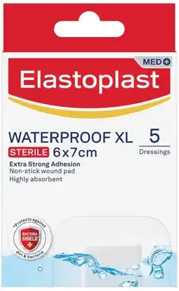 healthylife Elastoplast Aqua Protect Dressing XL 6cm x 7cm offer