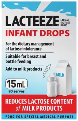 healthylife Lacteeze Infant Drops offer