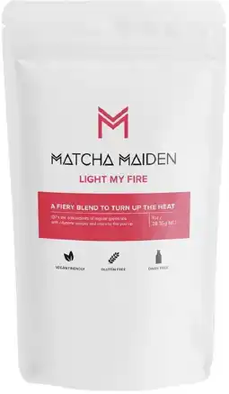 healthylife Matcha Maiden Light My Fire Matcha Blend offer