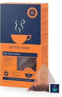 healthylife Hottea Mama Organic Get Up and Glow Blend offer