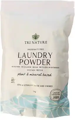 healthylife Tri Nature Laundry Powder Ocean Fresh offer
