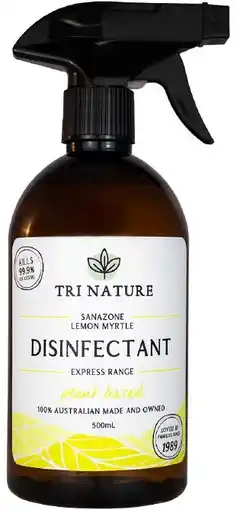 healthylife Tri Nature Sanazone Disinfectant Lemon Myrtle offer