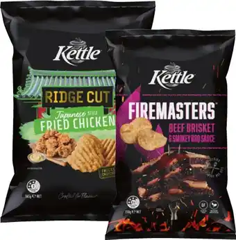 IGA Kettle Potato Chips Selected Varieties offer