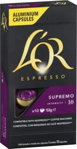 IGA L’OR Espresso Coffee Capsules Selected Varieties offer