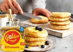 IGA Golden Crumpet Rounds Selected Varieties offer