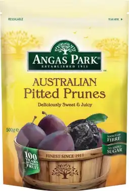 IGA Angas Park Australian Pitted Prunes offer