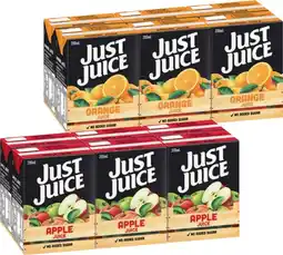 IGA Just Juice Selected Varieties offer