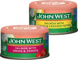 IGA John West Salmon Selected Varieties offer