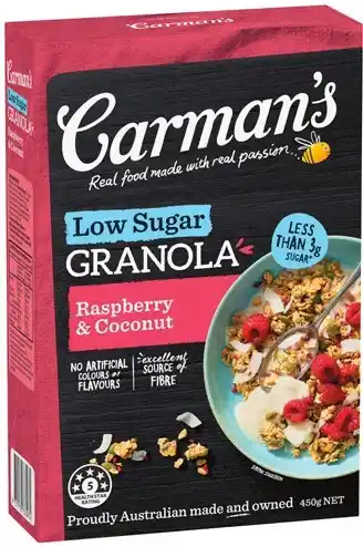 IGA Carman’s Granola 425‑450g Selected Varieties offer