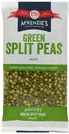 IGA McKenzie’s Split Peas, Pearl Barley or Soup Mix 500g Selected Varieties offer