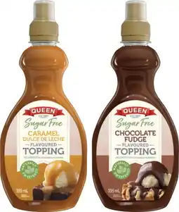 IGA Queen Sugar Free Topping Selected Varieties offer