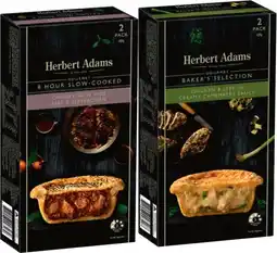 IGA Herbert Adams Gourmet Pies Selected Varieties offer