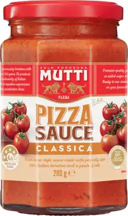 IGA Mutti Pizza Sauce Selected Varieties offer