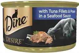 IGA Dine Desire Wet Cat Food Selected Varieties offer