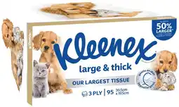 IGA Kleenex Large & Thick Facial Tissues offer