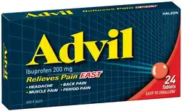 IGA Advil Ibuprofen 200mg Fast Pain Relief Tablets offer