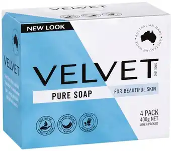 IGA Velvet Pure Bar Soap offer