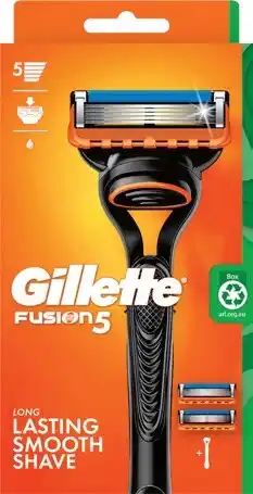 IGA Gillette Fusion5 Razor Handle + 2 Cartridge offer