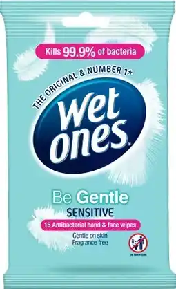 IGA Wet Ones Travel Wipes Selected Varieties offer
