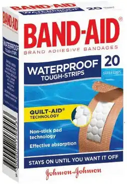 IGA Band‑Aid Tough Strips Waterproof offer