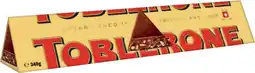 IGA Toblerone Chocolate Selected Varieties offer