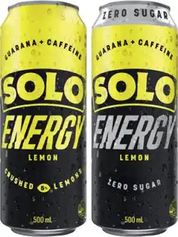 IGA Solo Energy Drink Selected Varieties offer