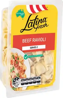 IGA Latina Fresh Filled Pasta Selected Varieties offer