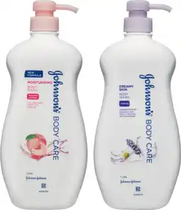 IGA Johnson’s Body Care Body Wash Selected Varieties offer