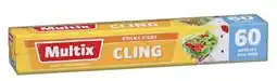 IGA Multix Cling Wrap 60m×33cm Selected Varieties offer