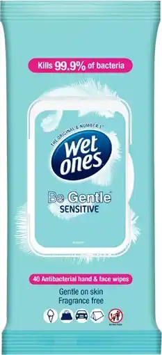 IGA Wet Ones Antibacterial Wipes Selected Varieties offer