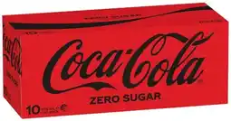 IGA Coca-Cola, Sprite or Fanta 10x375mL Selected Varieties offer