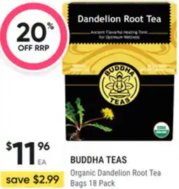 healthylife Buddha teas offer