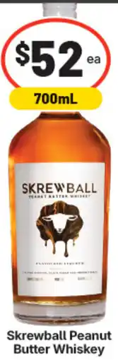 IGA Skrewball Peanut Butter Whiskey offer