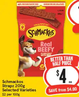 IGA Schmackos Strapz offer